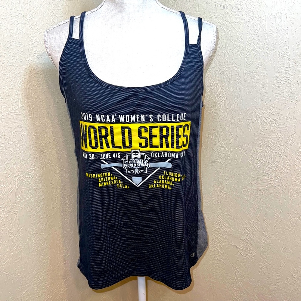 Champion Authentic Athletic-wear 2019 NCAA Womens College World Series Tank Top